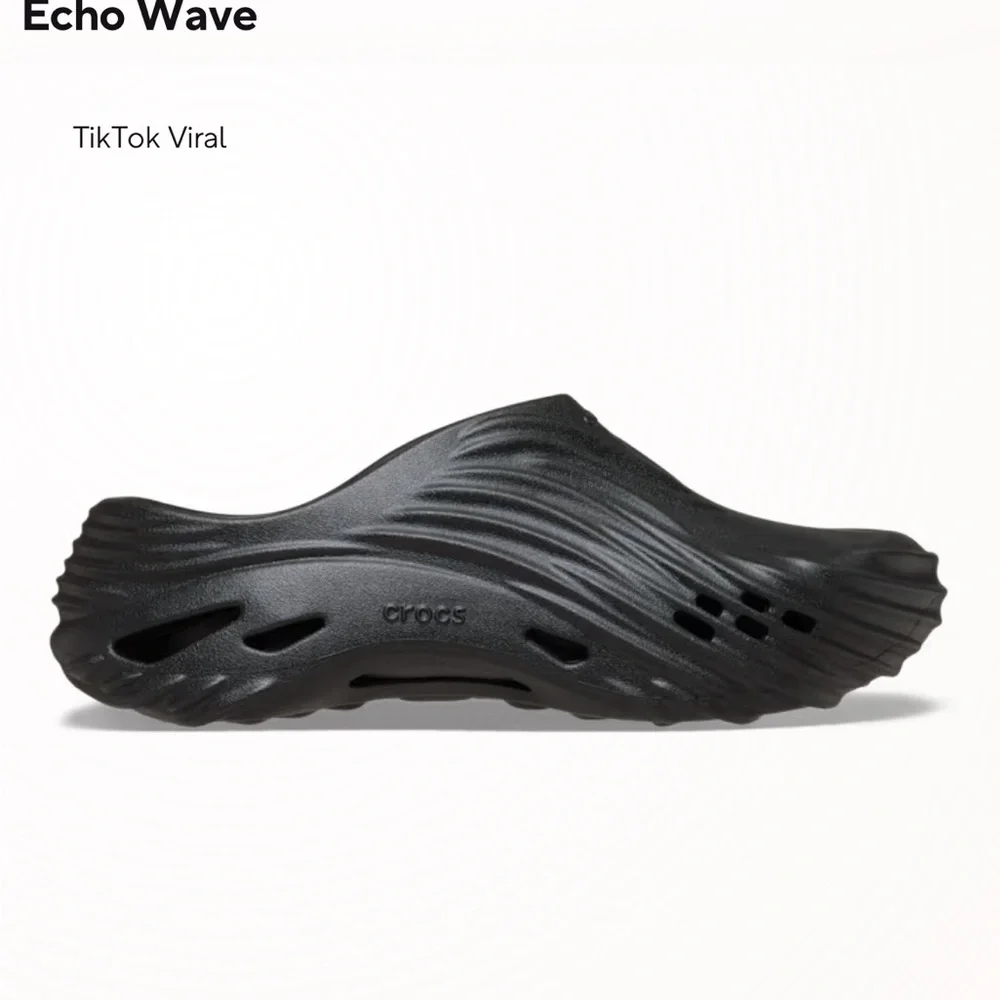 CROCS Charcoal and Yellow Clogs - Picture 5 of 5